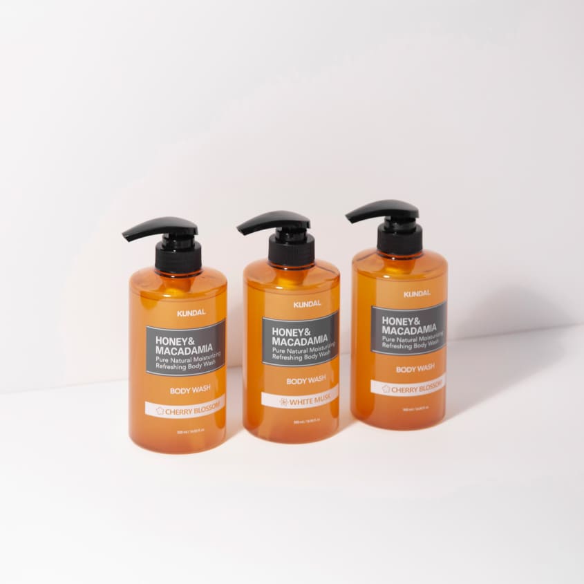 Honey & Macadamia Body Wash - White Musk