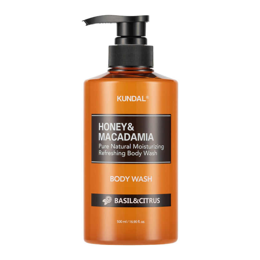 KUNDAL BASIL&CITRUS BODY WASH 500ML