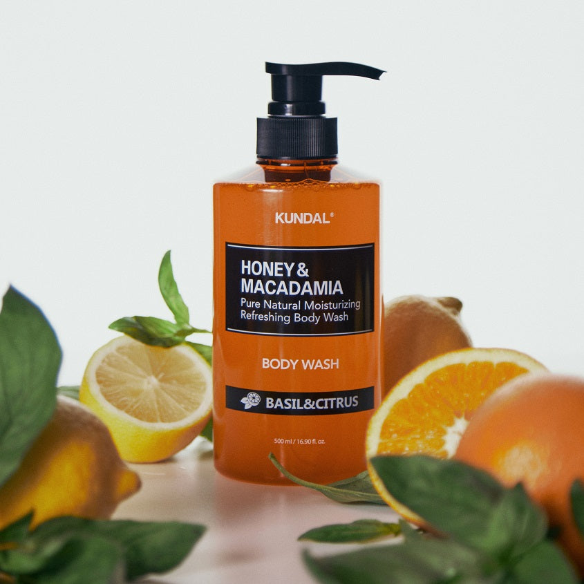 KUNDAL BASIL&CITRUS BODY WASH 500ML – متجر إلكتروني