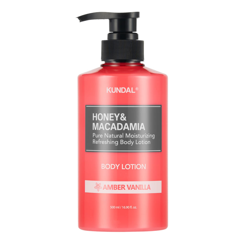KUNDAL AMBER VANILLA BODY LOTION 500ML