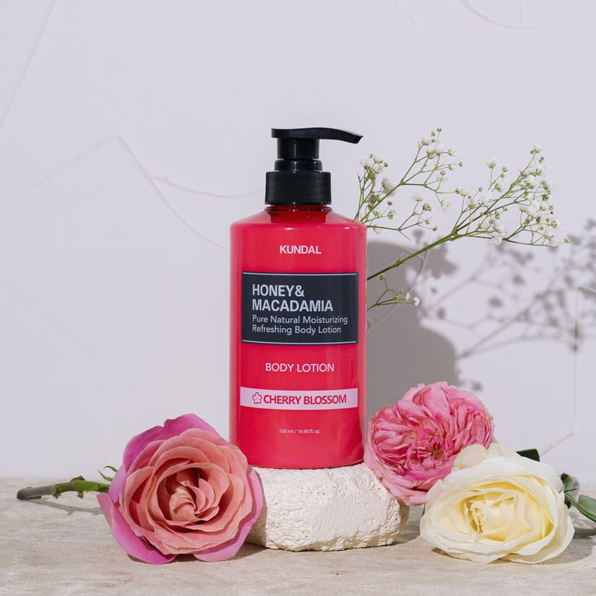 KUNDAL CHERRY BLOSSOM BODY LOTION 500ML – صورة 5