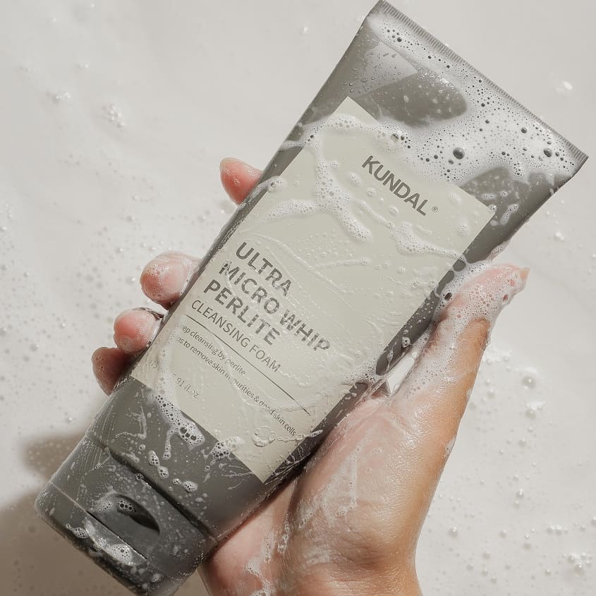 KUNDAL ULTRA MICRO WHIP PERLITE CLEANSING FOAM 175ML – free delivery