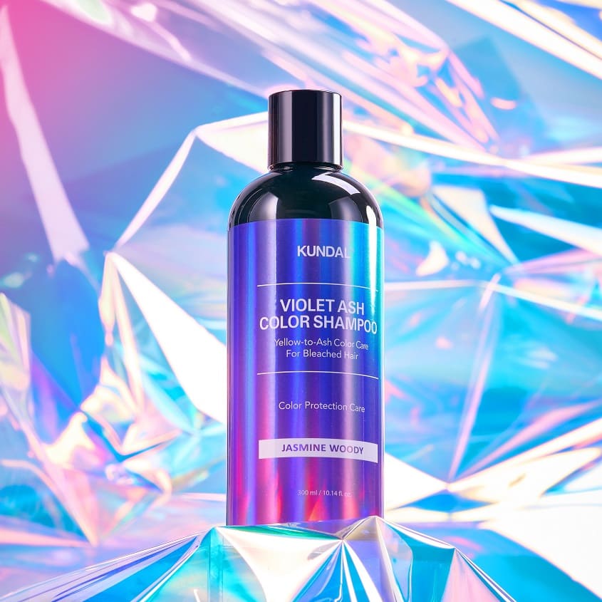 KUNDAL VIOLET ASH COLOR SHAMPOO 300ML – صورة 5