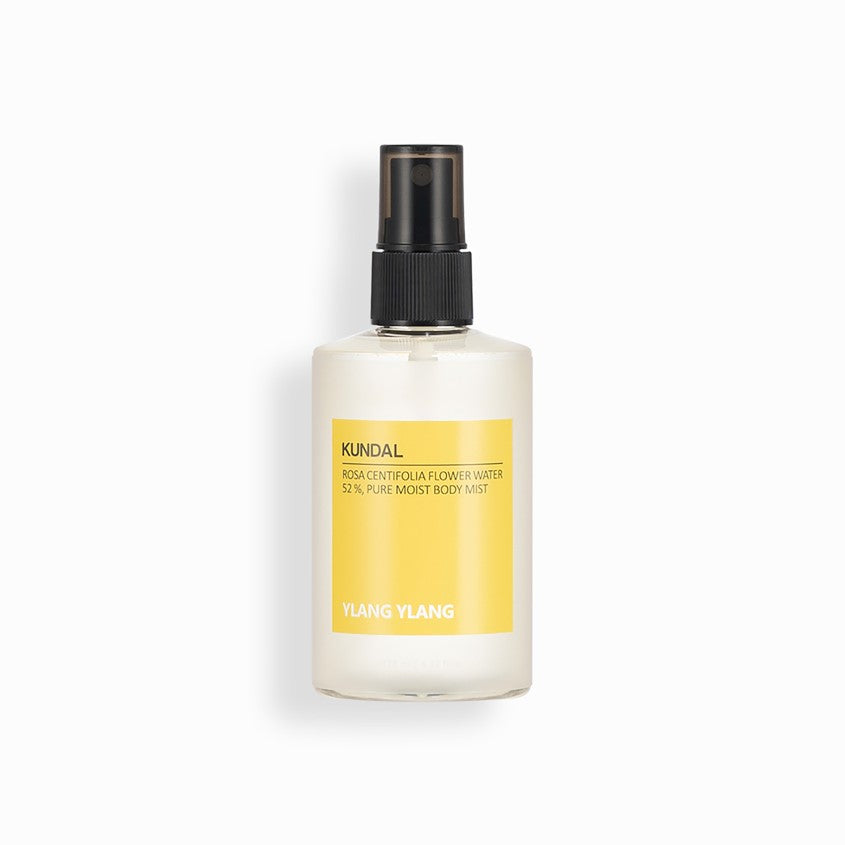 KUNDAL ROSA CNTFL FLWR WTR 52% PURE MOIST BODY MIST YLANG YLANG 128ML
