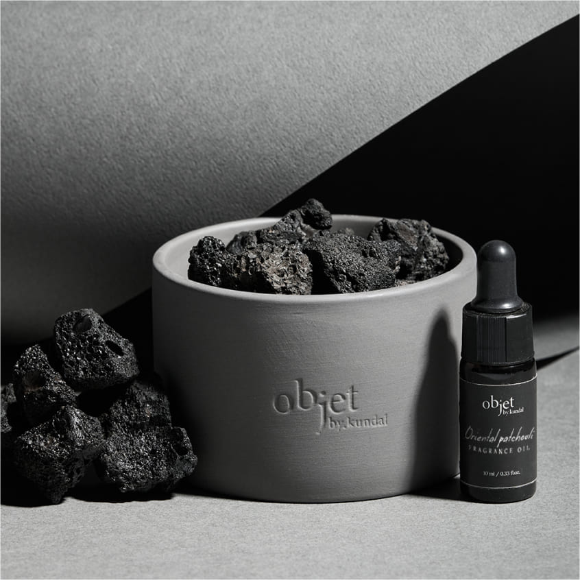 Objet by Kundal Perfume Volcanique Stone Diffuser - Oriental Patchouli