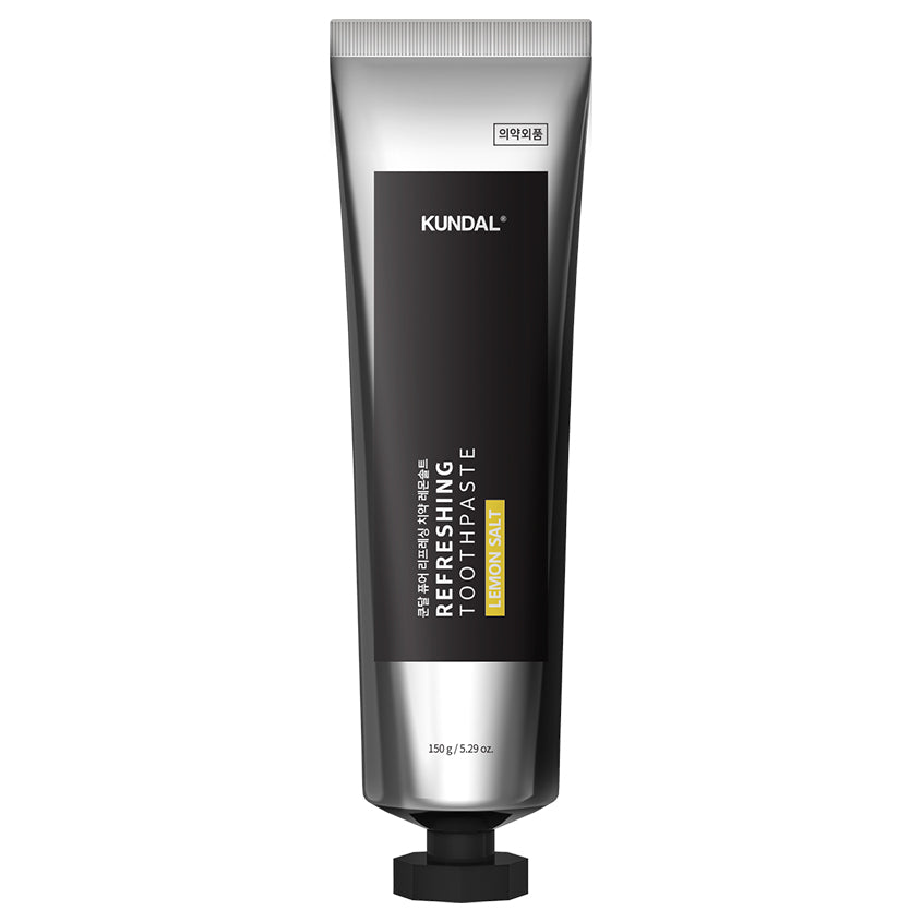 KUNDAL REFRESHING TOOTHPASTE LEMON SALT 3X150G – شراء أونلاين