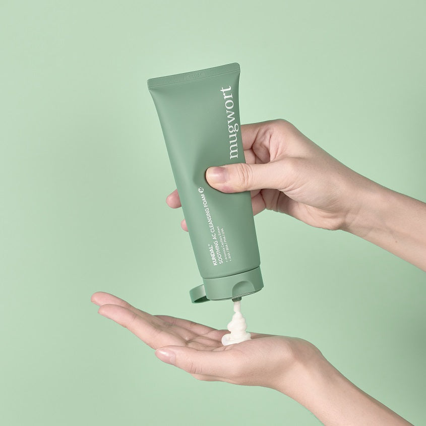 KUNDAL SOOTHING AC CLEANCING FOAM MUGWORT 140ML – online store