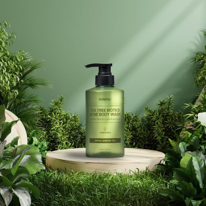 GWP October 200-450 TEA TREE BIOTICS ACNE BODY WASH APPLE GREEN TEA 500ML