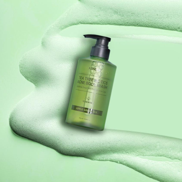 TEA TREE BIOTICS ACNE BODY WASH APPLE GREEN TEA 500ML