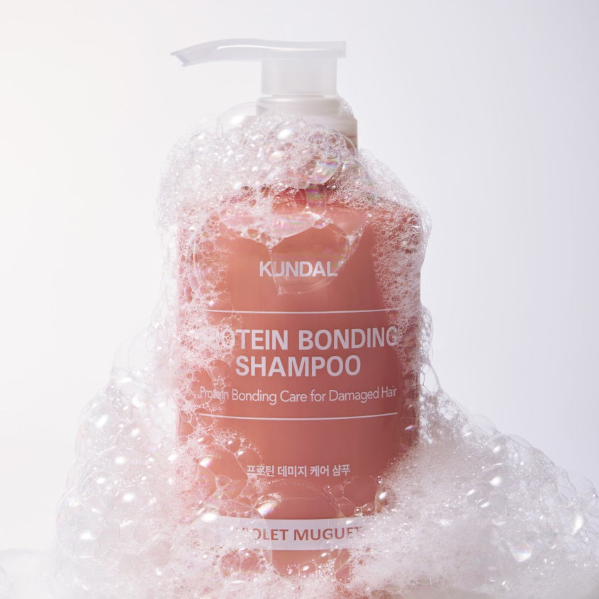KUNDAL PROTEIN BONDING SHAMPOO VIOLET MUGUET 500ML – free delivery