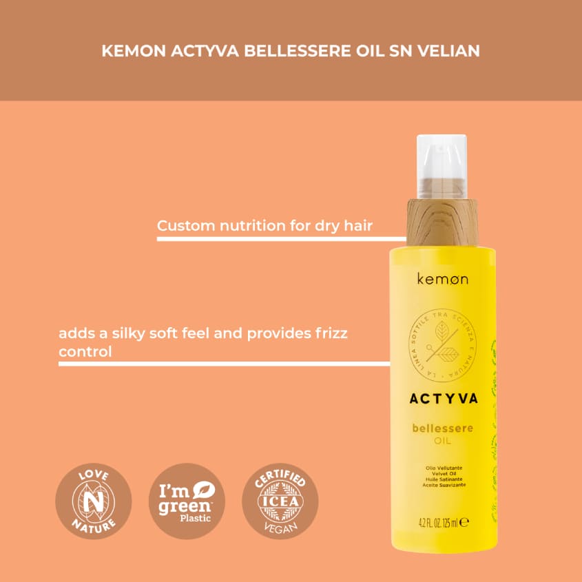 Actyva Bellessere Oil Velian For All Hair Type