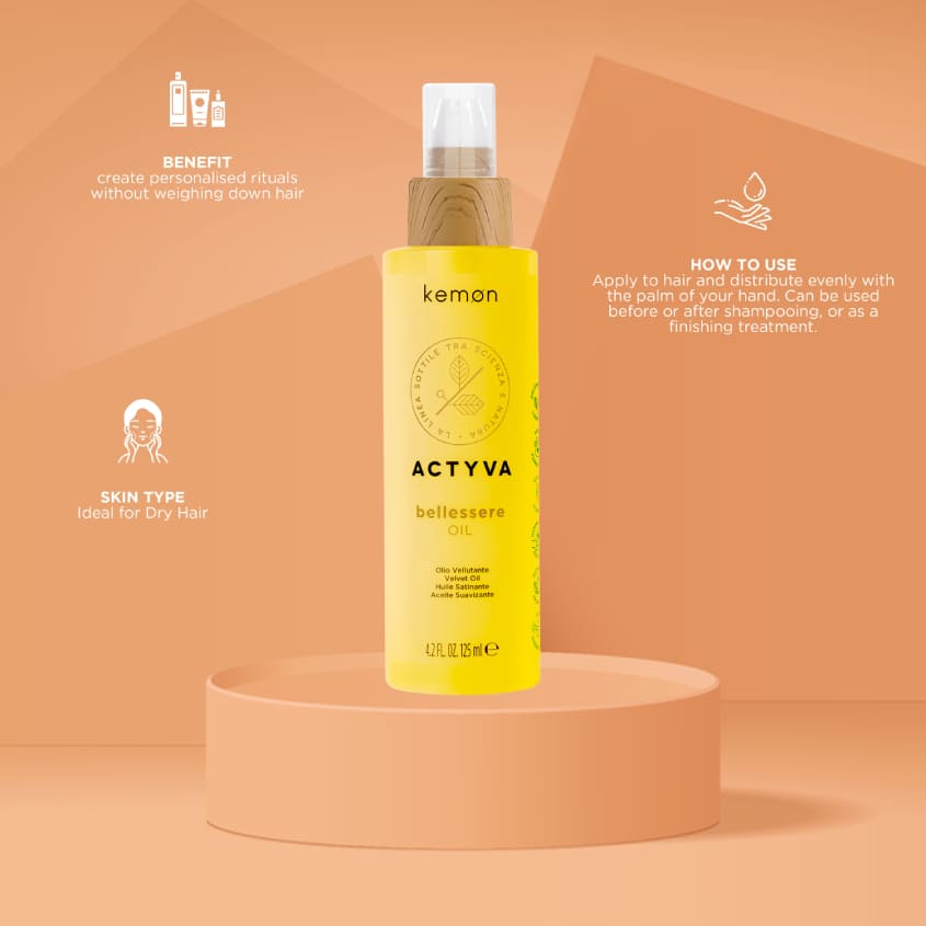 Actyva Bellessere Oil Velian For All Hair Type