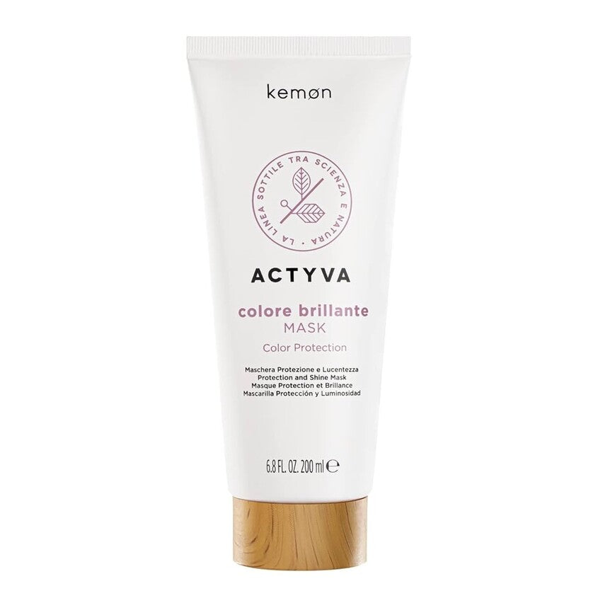 KEMON ACTYVA COLORE BRILLANTE MASK SN VELIAN 200ML - FOR COLORED HAIR