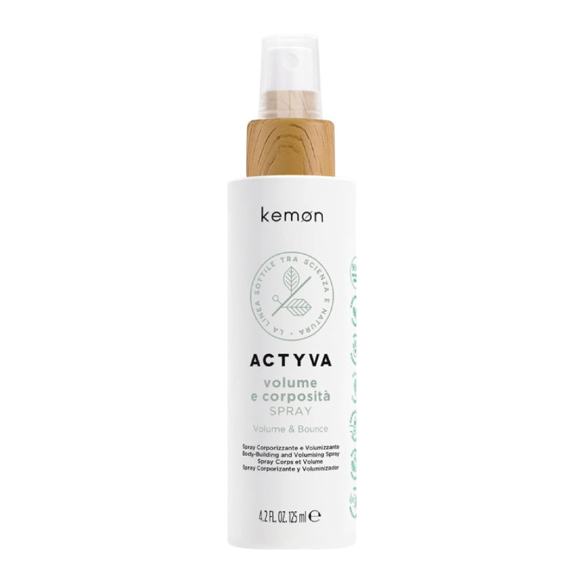 KEMON ACTYVA VOLUME E CORPOSITA BODIFYING SPRAY SN VELIAN 125ML - FOR THIN HAIR