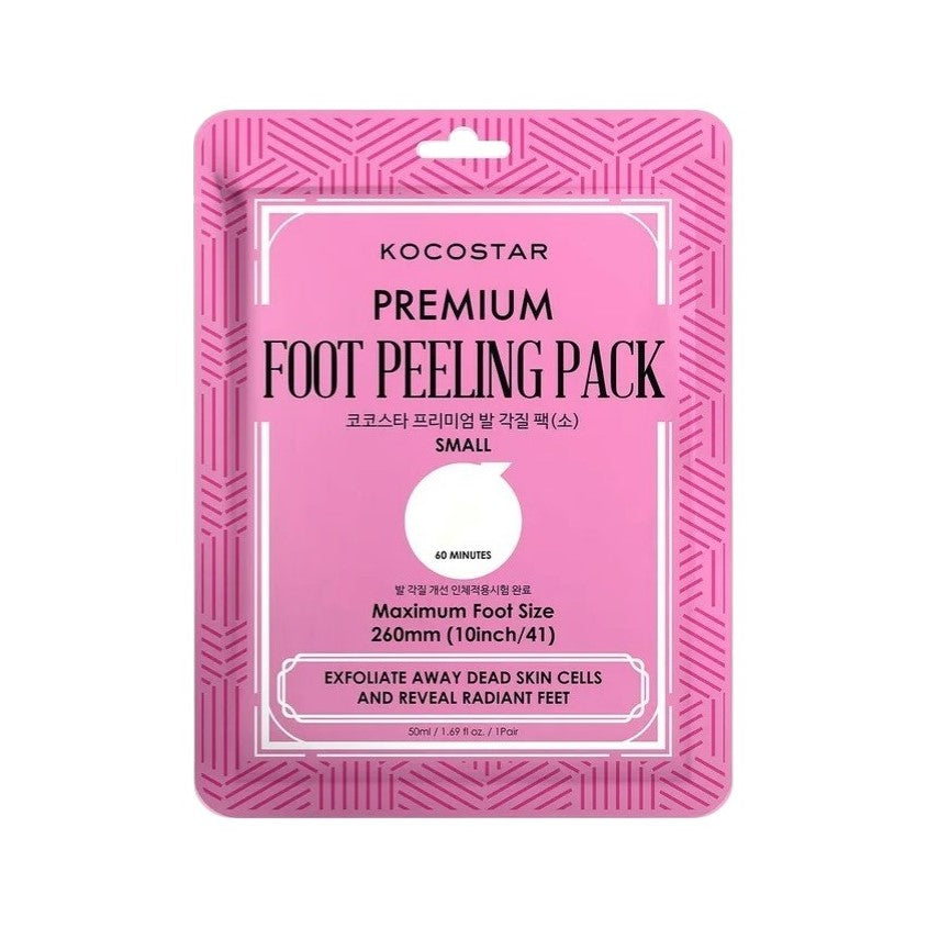 KOCOSTAR PREMIUM FOOT PEELING PACK (SMALL)