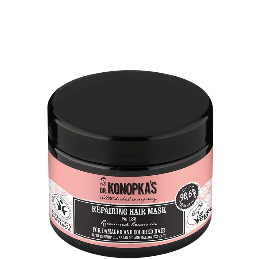 DR.KONOPKA'S REPAIRING HAIR MASK №138 FOR DAMAGED AND COLORED HAIR 300 ML