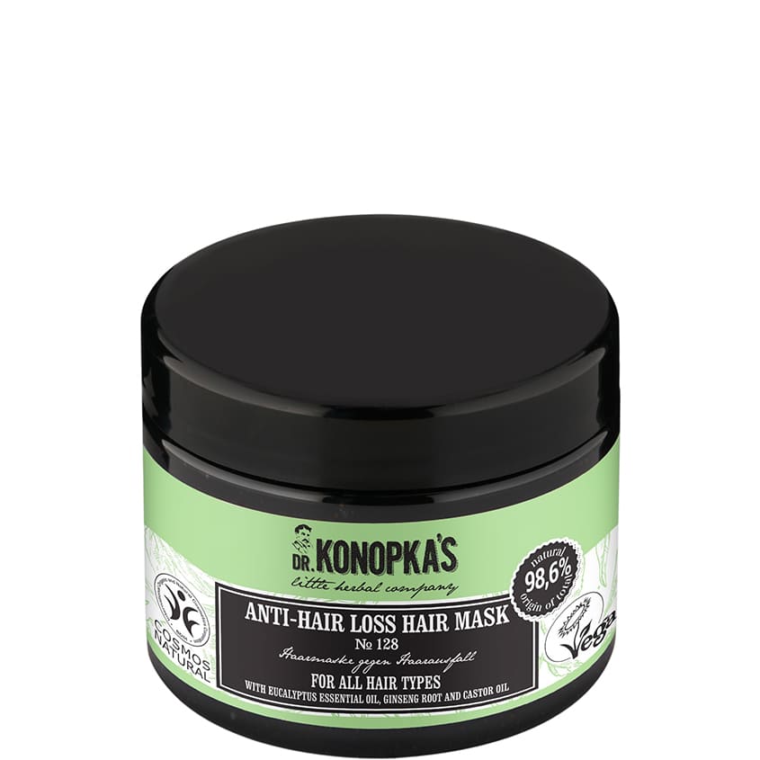 DR.KONOPKA'S ANTI-HAIR LOSS HAIR MASK №128 FOR ALL HAIR TYPES 300 ML