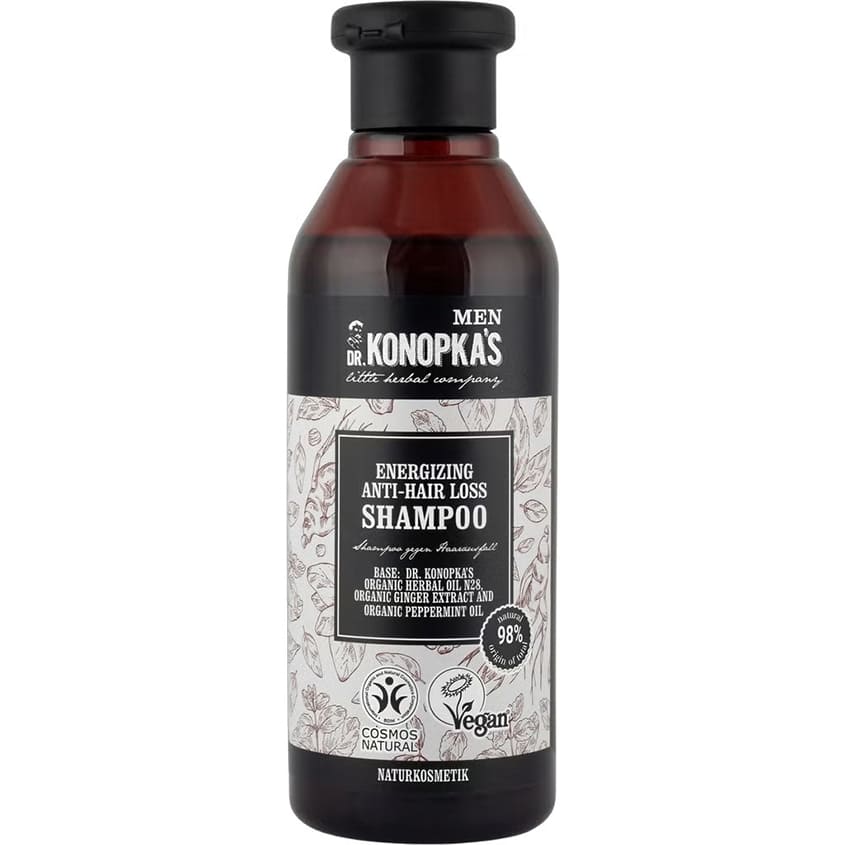 DR.KONOPKA'S MEN ENERGIZING ANTI HAIR LOSS SHAMPOO, 280 ML