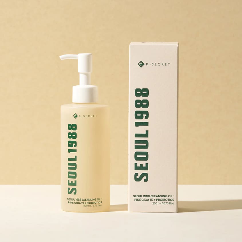 Seoul 1988 Cleansing Oil : Pine Cica 1% + Probiotics