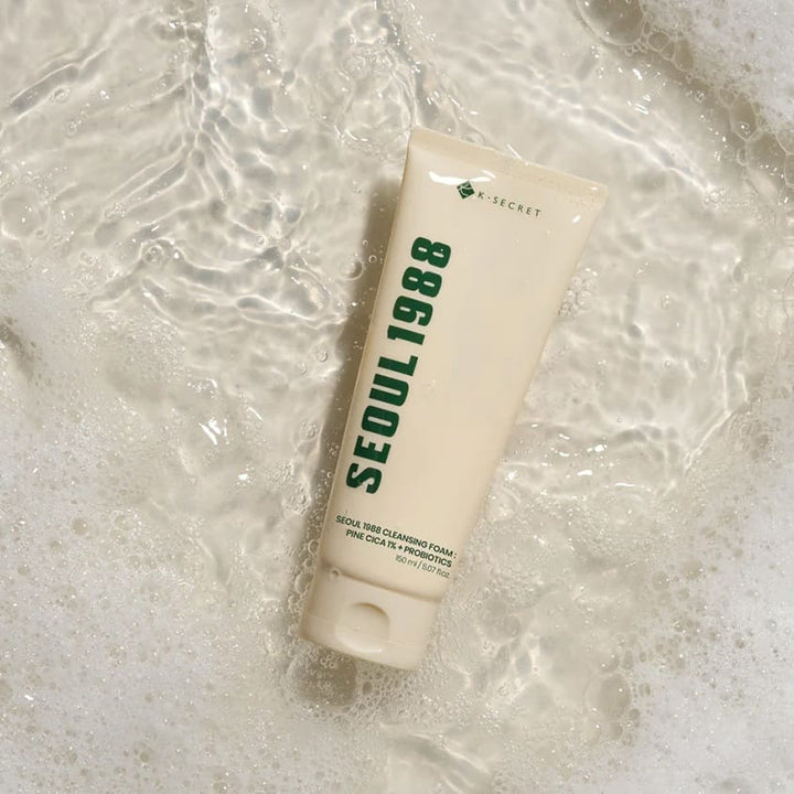 Seoul 1988 Cleansing Foam : Pine Cica 1% + Probiotics