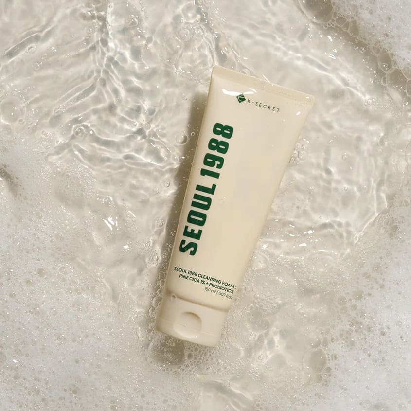 Seoul 1988 Cleansing Foam : Pine Cica 1% + Probiotics