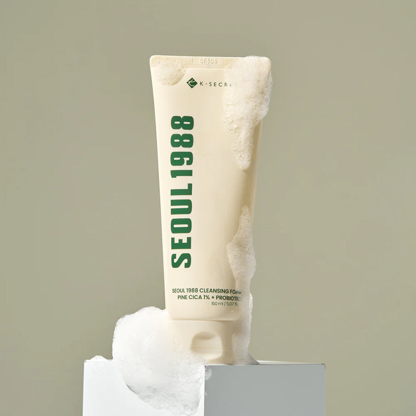 Seoul 1988 Cleansing Foam : Pine Cica 1% + Probiotics