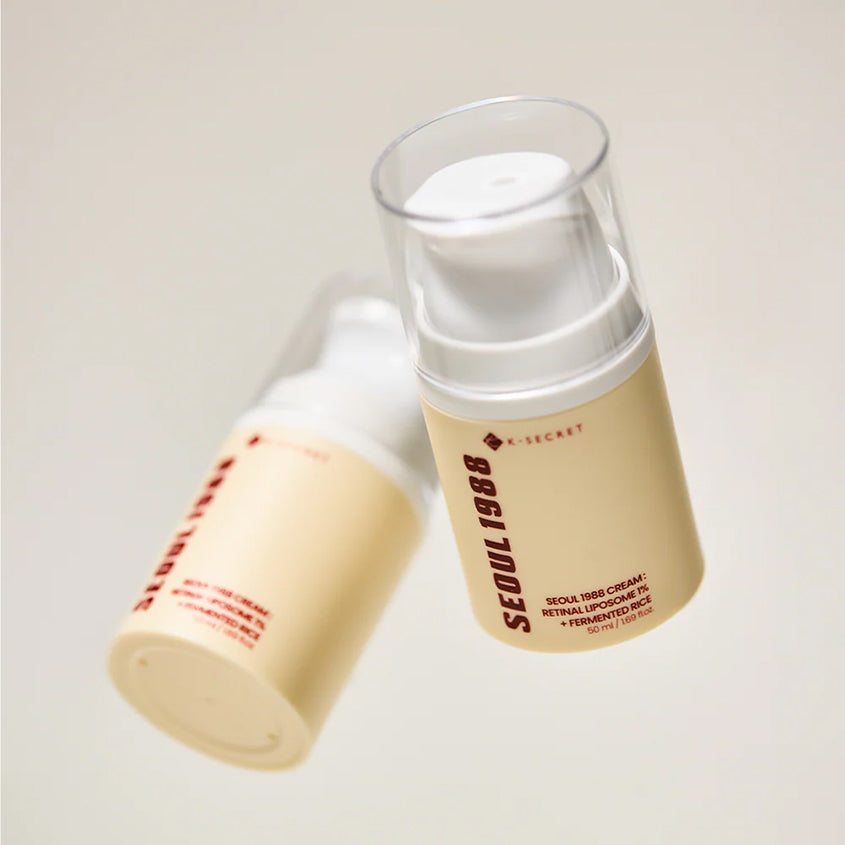 K-SECRET SEOUL 1988 CREAM: RETINAL LIPOSOME 1% + FERMENTED RICE, 50 ML – توصيل مجاني