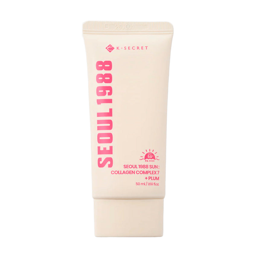 Seoul 1988 Sun : Collagen Complex 7 + Plum SPF50+