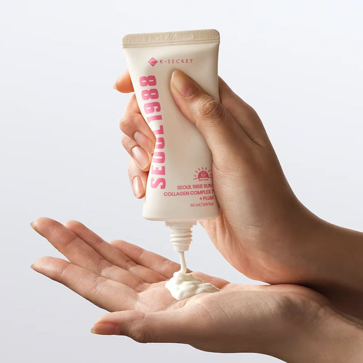 Seoul 1988 Sun : Collagen Complex 7 + Plum SPF50+