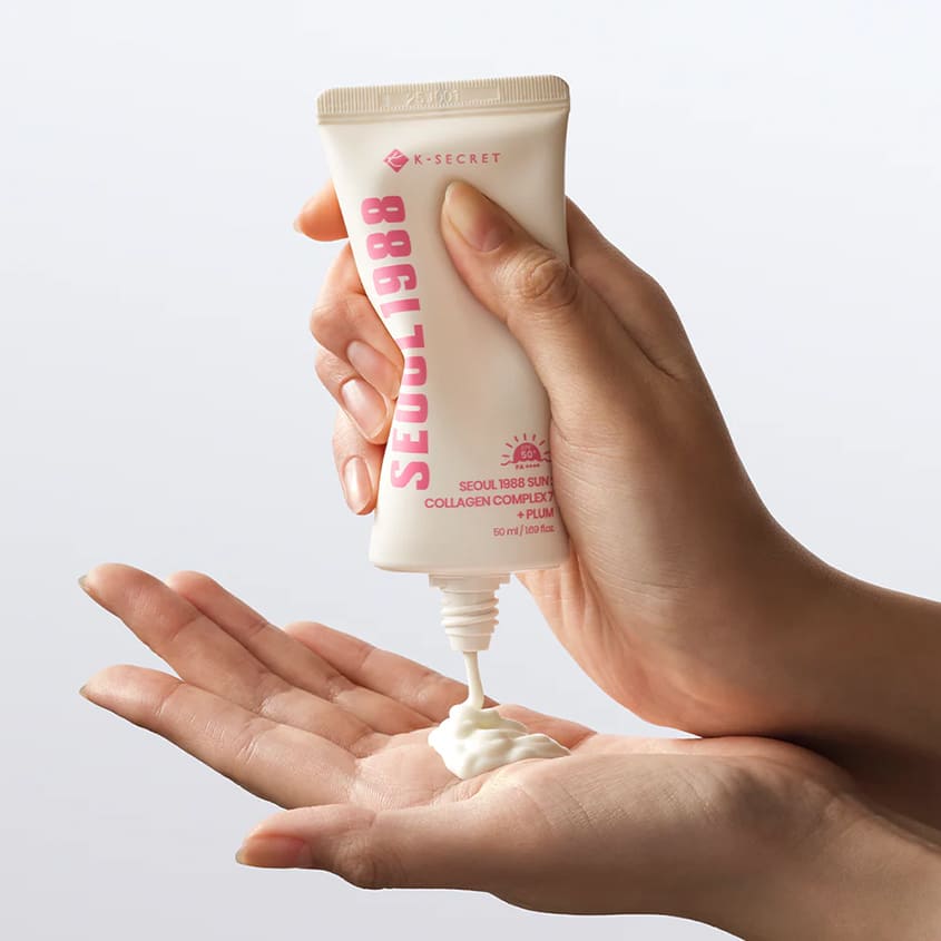Seoul 1988 Sun : Collagen Complex 7 + Plum SPF50+