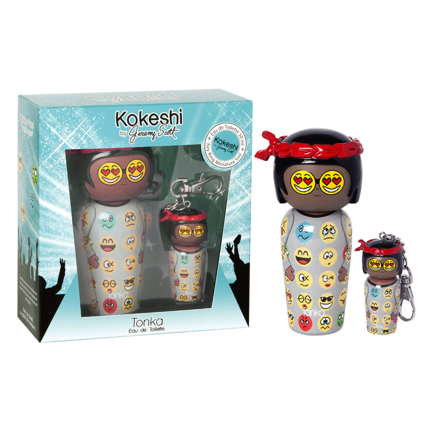 KOKESHI SET (EDT TONKA 50 ML + 1 MINI KEY RING)
