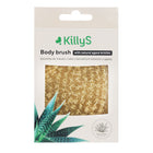 KILLYS BODY BRUSH WITH NATURAL AGAVE BRISTLES