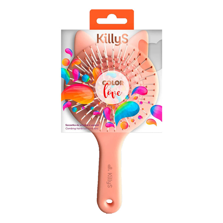 Color Love Hairbrush With Ears