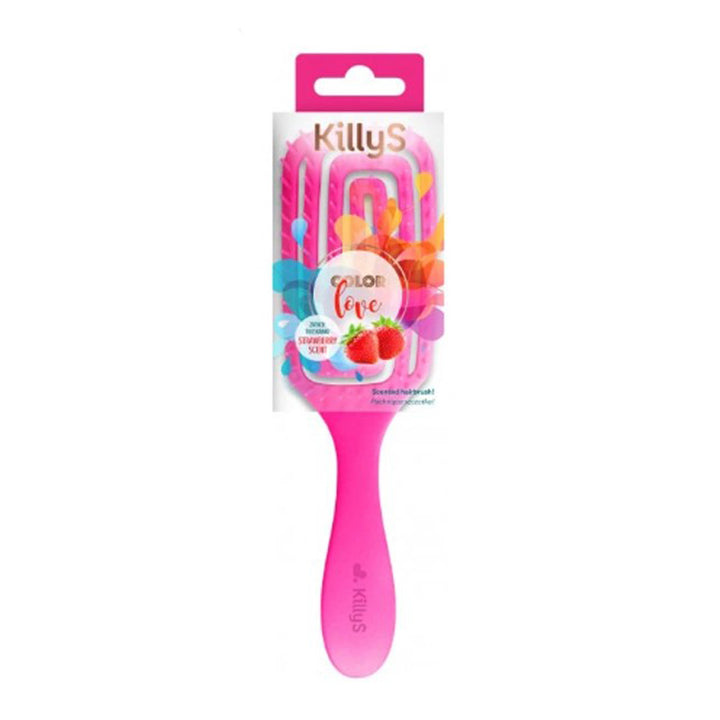 HAIRBRUSH WITH STRAWBERRY SCENT