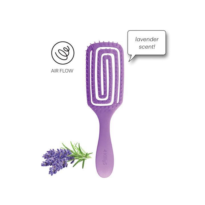 HAIRBRUSH WITH LAVENDER SCENT