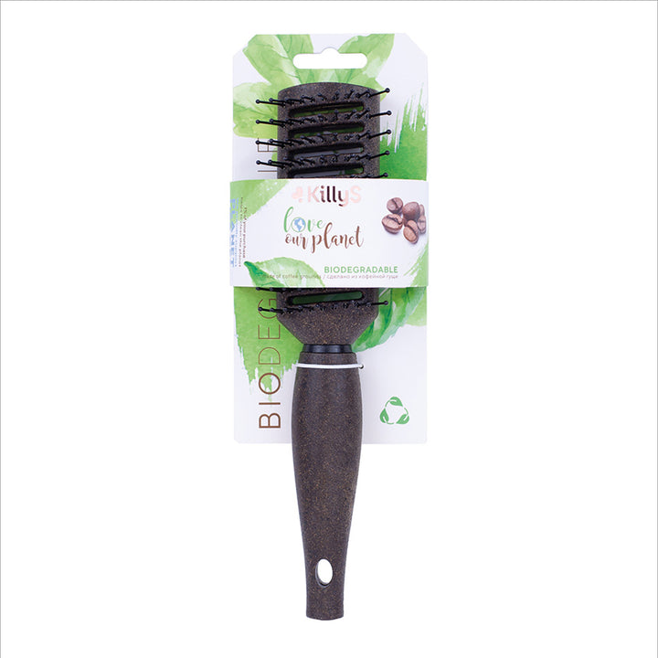 Hair brushes BIODEGRADABE HAIRBRUSH MADE OF COFFEE GROUNDS - VENT