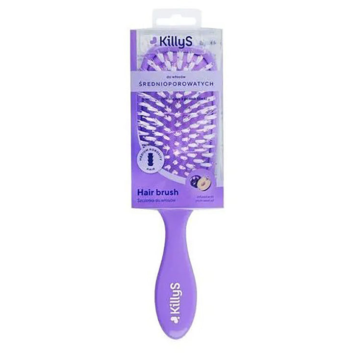 Hairbrush Infused With Plum Seed Oil