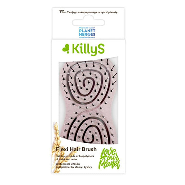FLEXI HAIRBRUSH LOVE OUR PLANET