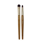 Bamboo Collection Classic Eyeshadow Brush + Ball-Type Brush