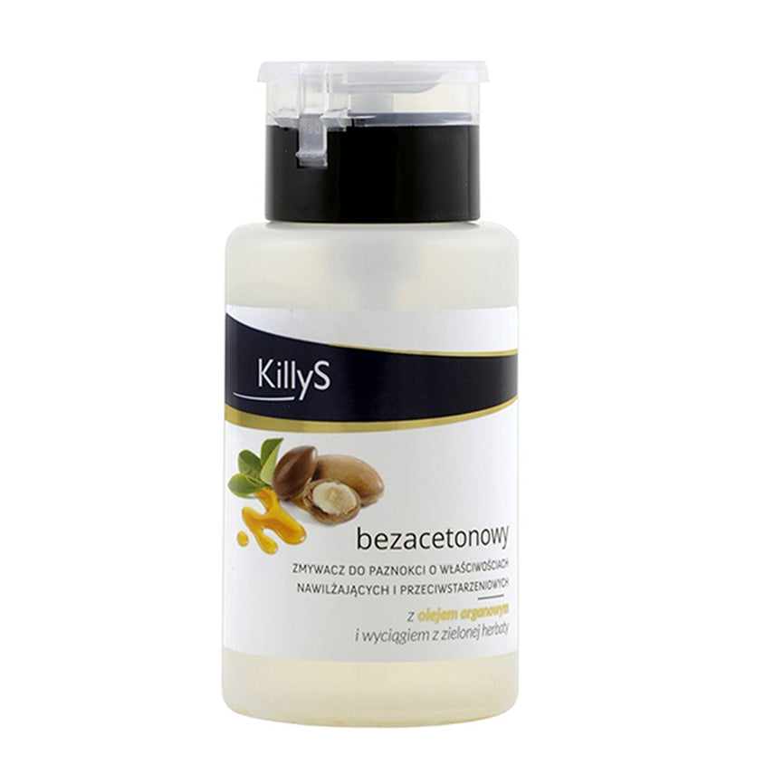 KILLYS NAIL POLISH REMOVER ACETONE-FREE ARGAN OIL 200ML – buy online