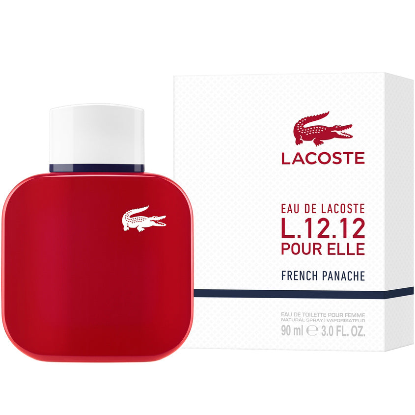 LACOSTE L12.12 POUR ELLE FRENCH PANACHE EDT 90ML – صورة 5