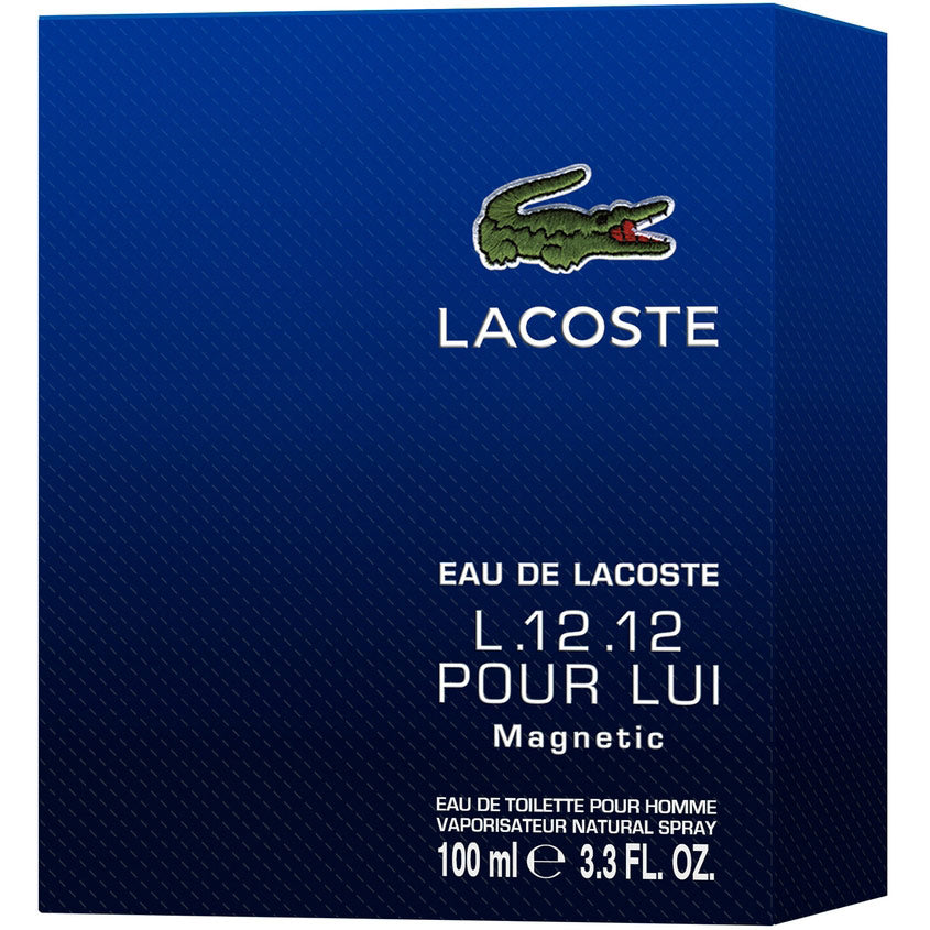 LACOSTE EDL L.12.12 MAGNETIC EDT 100ML – توصيل مجاني