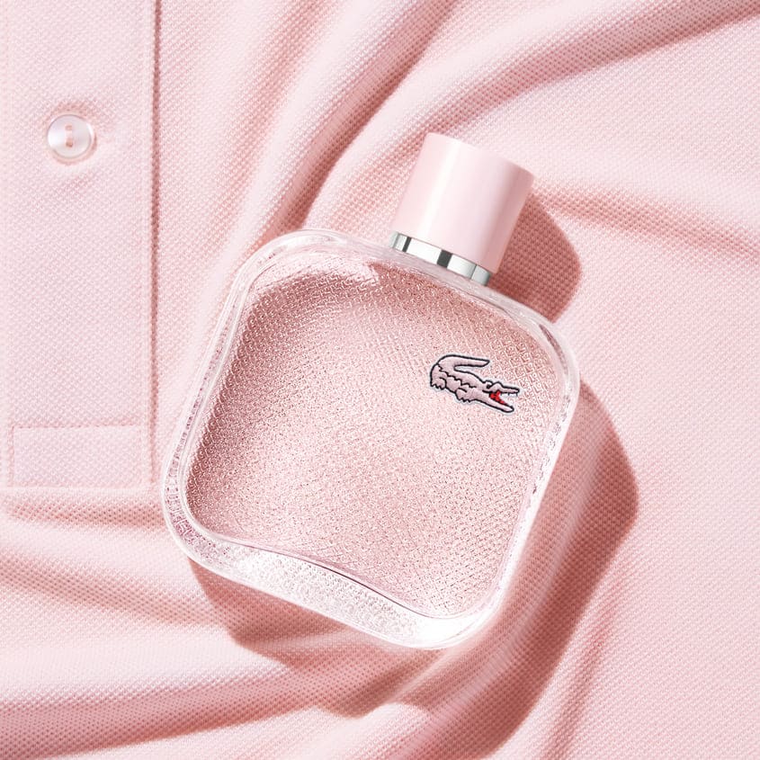 LACOSTE لكوست إل.12.12 روز إيو فريش، إيو دو تواليت سبراي 50 مل – صورة 5
