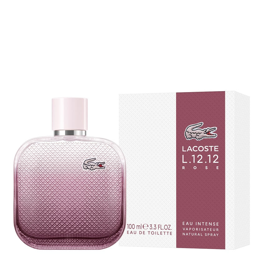 LACOSTE L.12.12 ROSE EAU INTENSE EDT 100ml – free delivery