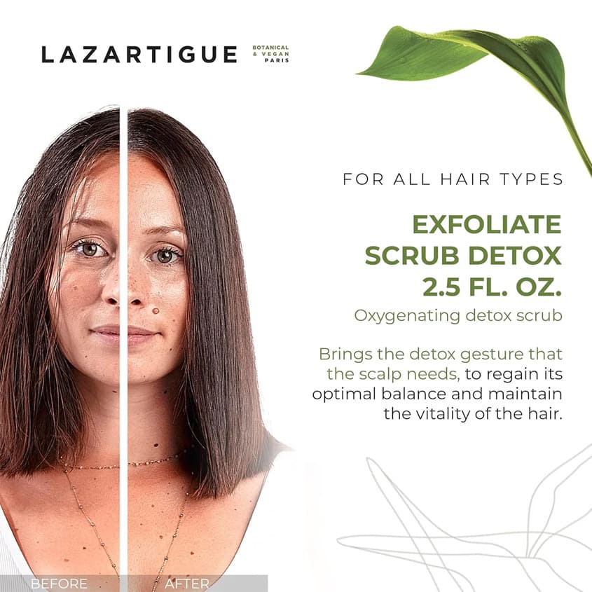 LAZARTIGUE EXFOLIATE SCRUB DETOX 75ML – free delivery