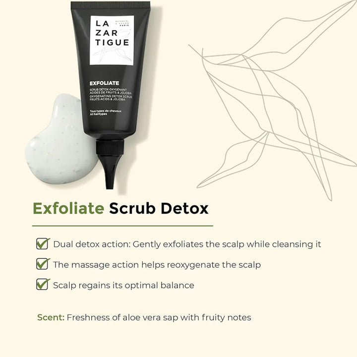 LAZARTIGUE EXFOLIATE SCRUB DETOX 75ML
