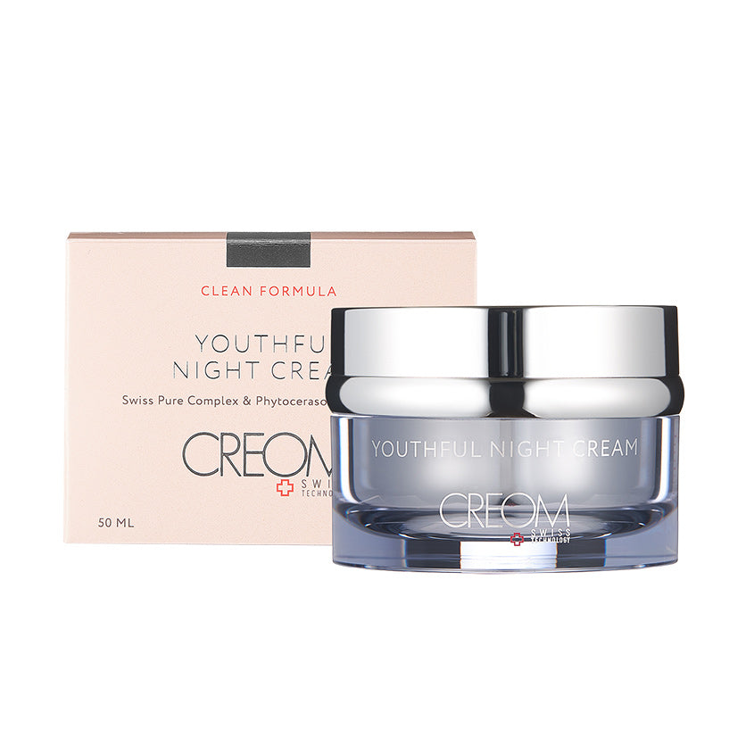 CREOM Youthful Night Cream 50 ml, jar