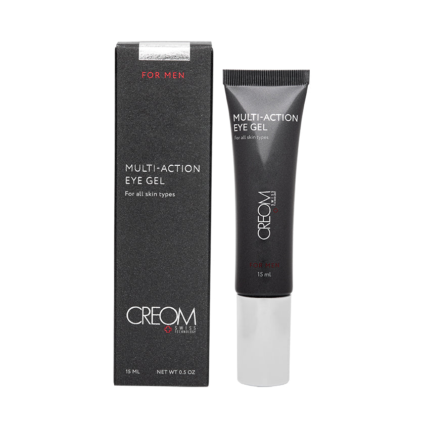 CREOM MULTI-ACTION EYE GEL for men 15 ml, tube