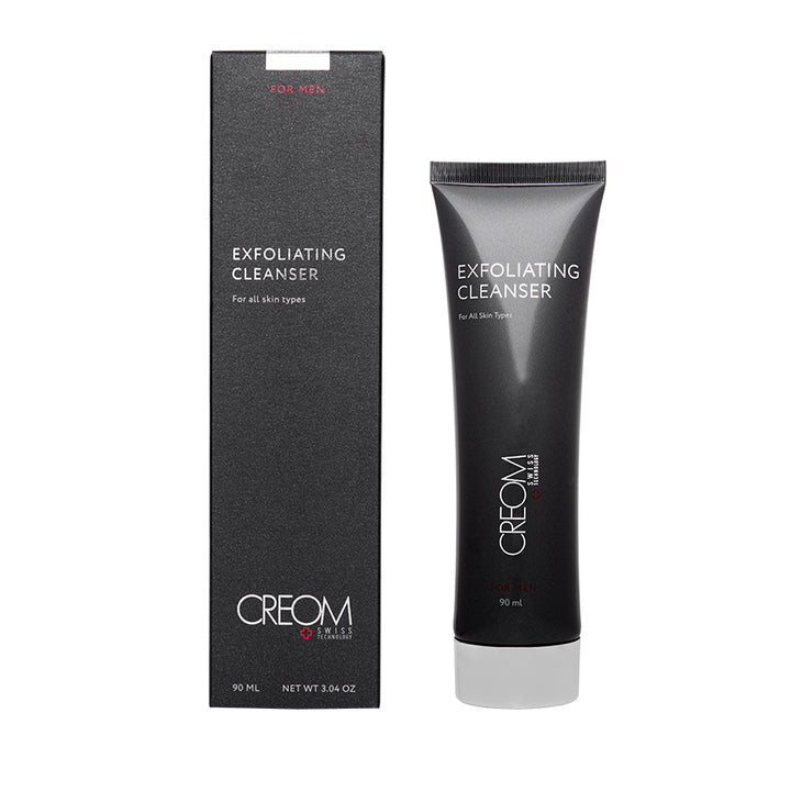 CREOM EXFOLIATING CLEANSER for men 90 ml, tube