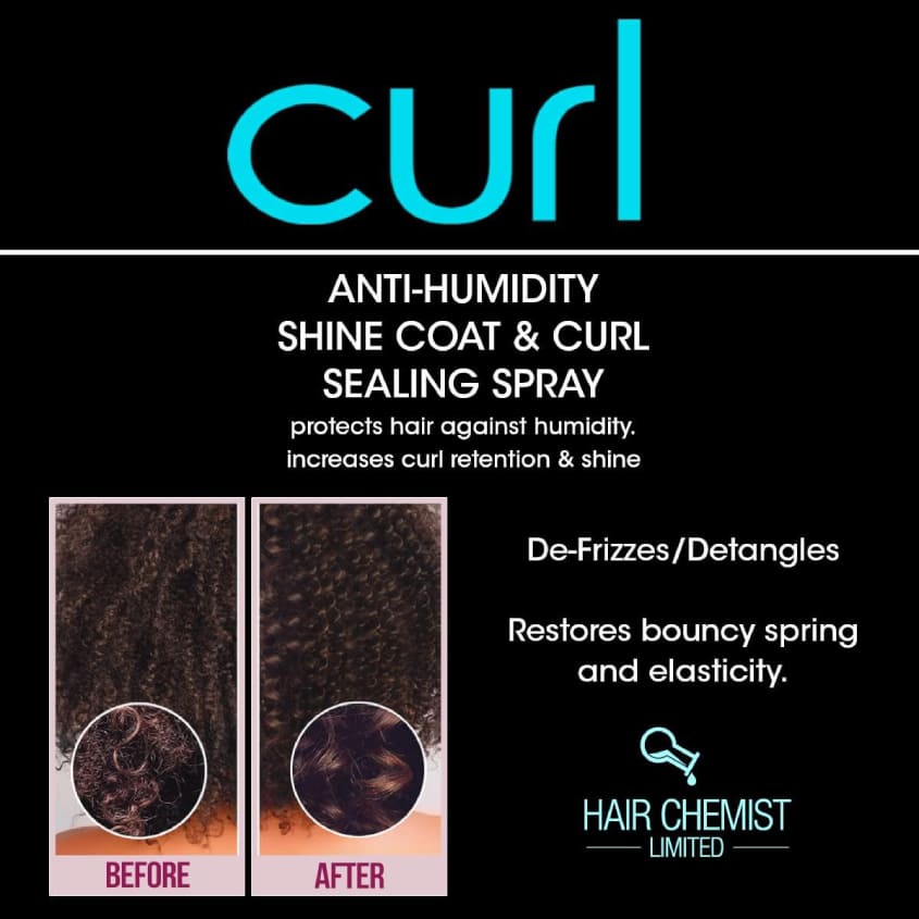 HAIR CHEMIST Curl Anti-Humidity Curl Shine Coat & Curl Sealing Spray